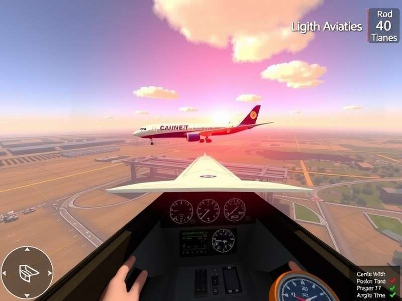 Celestial Aviator Pro Indian Airport View